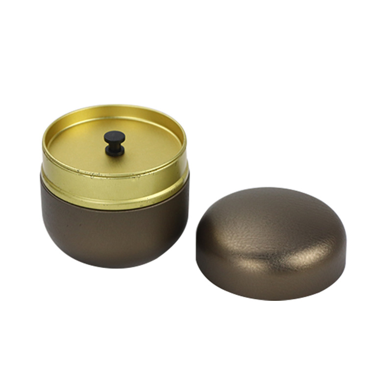 Japanese Style Scented Tea Round Small Tea Pot glass jar supplier