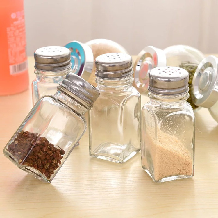Wholesale Spot Creative Glass Condiment Bottles glass jar supplier