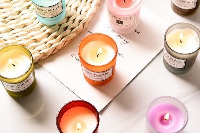 European Style Scented Glass Candle Jar (5)