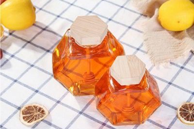 Factory Wholesale New 1 kg Wooden Lid Honey Jam (2)