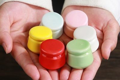 Mini Small Sealed Ceramic Jar (1)