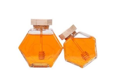 New 380ml Six-Row Honey Jar (3)