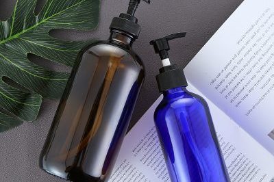 Spot Glass Essential Oil Brown Boston Bottle (2)