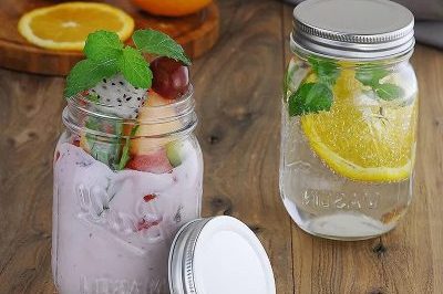 Support Customized 500ml Mason Jar Glass Bottle (6)