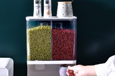 Wall-Mounted Grain Storage Box (5)