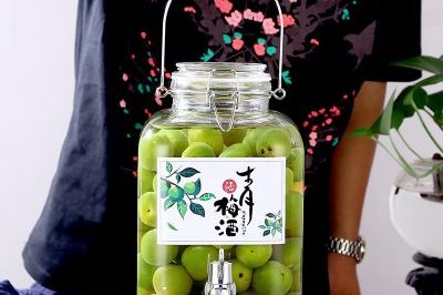 Wholesale Sealed Green Plum Enzyme Empty Wine Bottle (2)