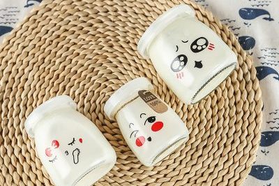 Wholesale Thickened Transparent Glass Pudding Bottle With Lid (4)