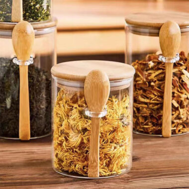 Household kitchen food storage jars from reliable factory