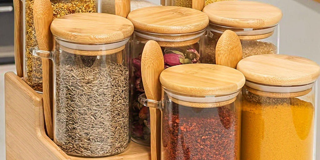 Household kitchen food storage jars from reliable factory