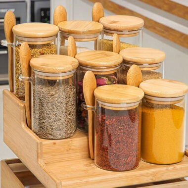 Household kitchen food storage jars from reliable factory