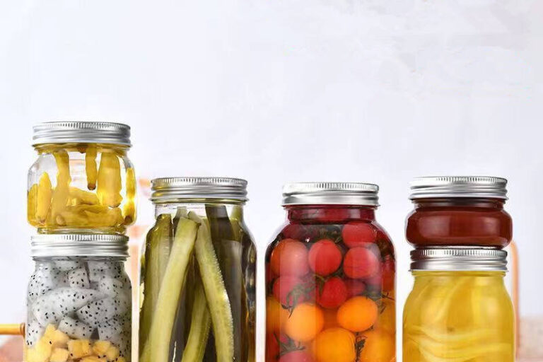 Airtight glass pickle jars for food-grade storage (2) Food-grade airtight pickle jars for kitchen storage