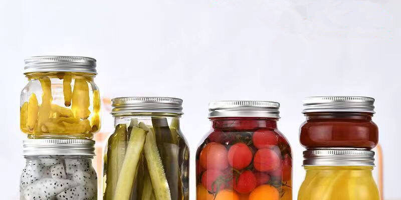 Food-grade airtight pickle jars for kitchen storage
