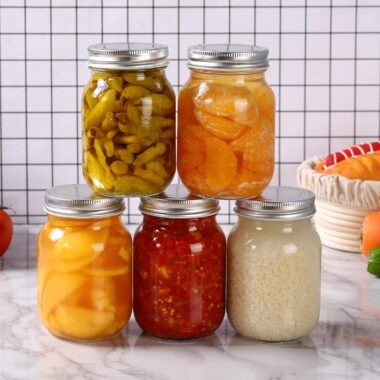 Food-grade airtight pickle jars for kitchen storage