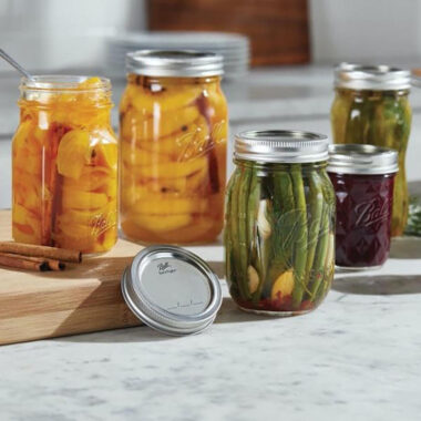 Food preservation pickle jars for custom storage