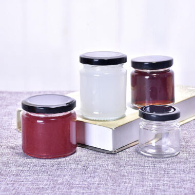 Glass jam jars with lids from trusted factory