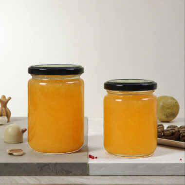 Glass jam jars with lids from trusted factory