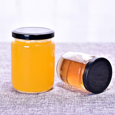 Glass jam jars with lids from trusted factory