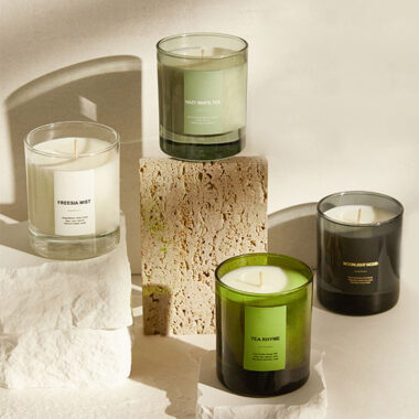Luxury home decorative custom candle jars