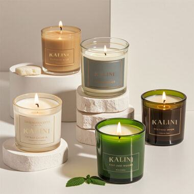 Luxury home decorative custom candle jars