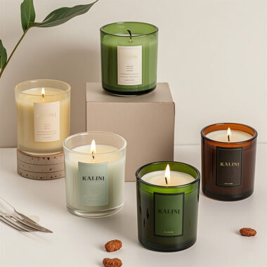 Luxury home decorative custom candle jars
