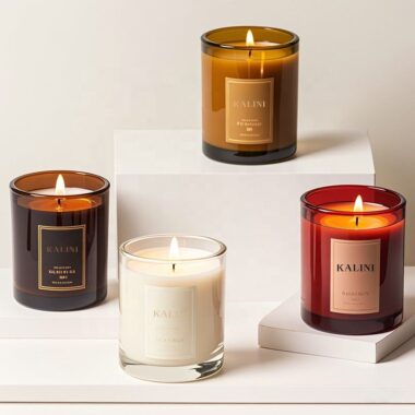Luxury home decorative custom candle jars
