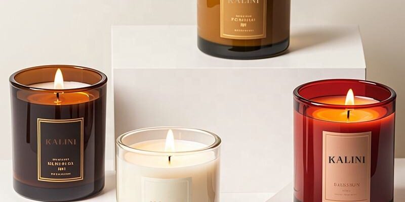 Luxury home decorative custom candle jars