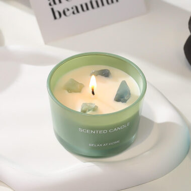 Luxury colored candle jars for wholesale candle packaging