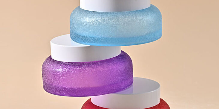 Elegant luxury colored glass cosmetic jars for creams (7) Luxury colored glass cosmetic jars bulk for skincare packaging