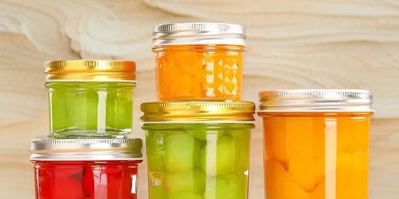 Food storage transparent glass jam jars in multiple sizes (5) Transparent glass jam jars in different sizes for bulk orders