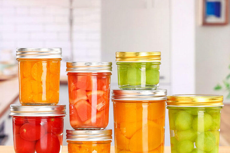 Food storage transparent glass jam jars in multiple sizes (8) Transparent glass jam jars in different sizes for bulk orders