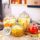 Wide-mouth kitchen glass pickle jars from factory