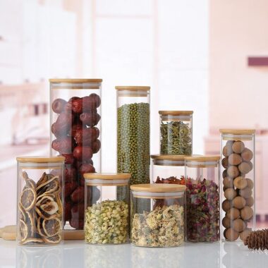 Premium kitchen food storage jars from trusted supplier