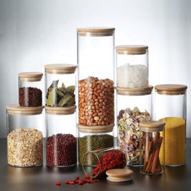 Premium kitchen food storage jars from trusted supplier