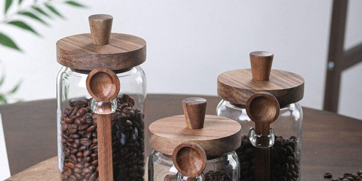 Custom airtight kitchen moisture-proof food storage jars