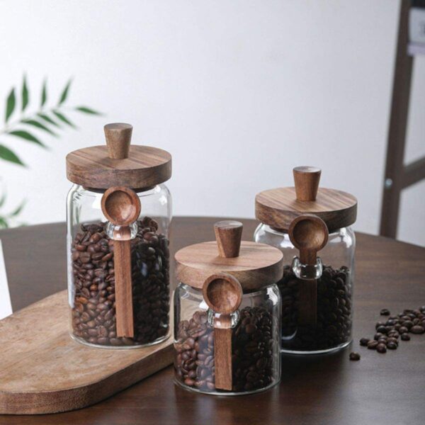 Custom airtight kitchen moisture-proof food storage jars