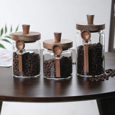 Custom airtight kitchen moisture-proof food storage jars