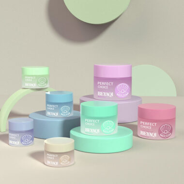Luxury face cream glass cosmetic jars manufacturer