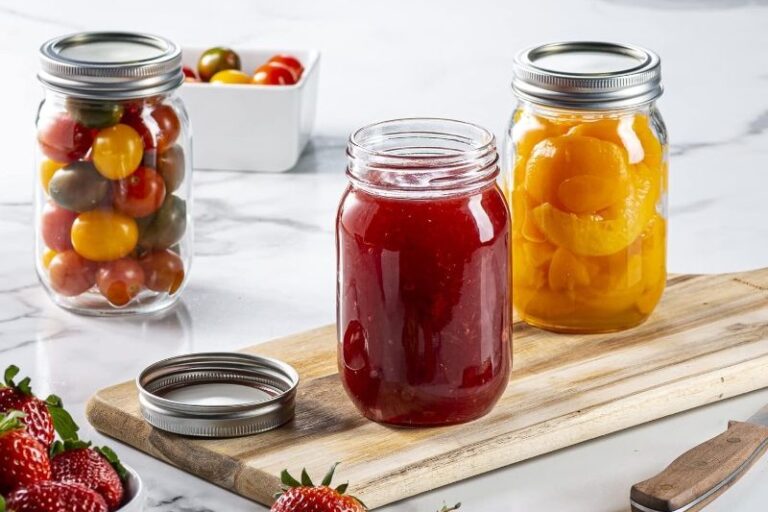 Transparent glass jam jars with aluminum screw lids (7) Luxury transparent glass jam jars with aluminum lids