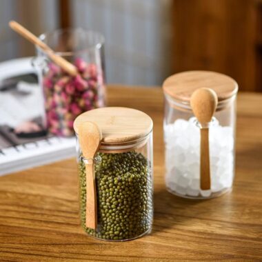 Household kitchen food storage jars from reliable factory