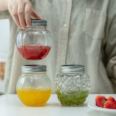 Food-grade moisture-proof jam jars with airtight lids