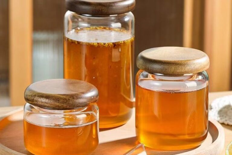 Food-Grade Sealed Glass Jam Jar with Lid (5) Food-grade airtight jam jar with lid for safe storage