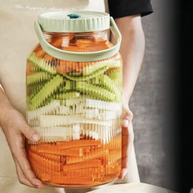 High-quality food-grade sealed pickle jars for household use